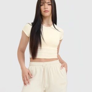 Oner Active Cotton Icon Baby T-Shirt | Off White - M